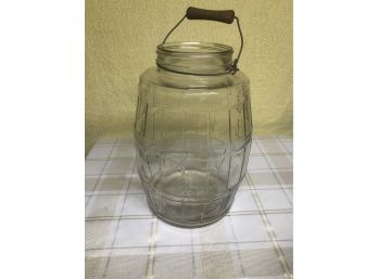 Large Handled Jar