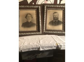 Two Large Early Portraits ,