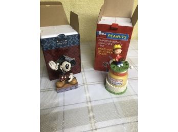 Peanuts And Mickey Mouse