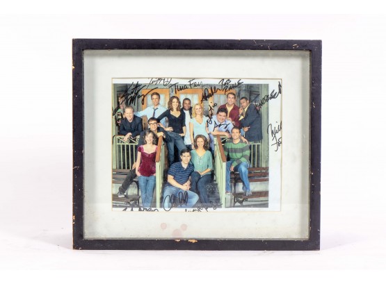 Autographed Photograph Of Awesome C. 2005 SNL Cast