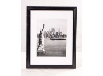 Monochromatic New York City Statue Of Liberty Print