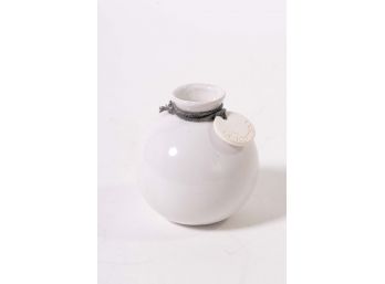 White Ceramic Scent Bottle