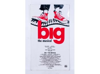 Original Broadway Marquis Panels On Thick Plastic For Big The Musical