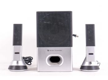 Altec Landsing Powered Audio System With Speakers