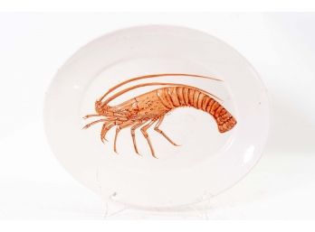 Spiny Rock Lobster Motif Platter