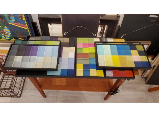 Approx 225 Acrylic Color Framers Shop Samples - Great For Crafts And Decorations Projects