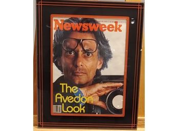 October 16, 1978 Newsweek Magazine - The Avedon Look In Acryllic Frame