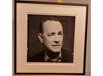 Jesse Ditmar Photograph Of Tom Hanks 2014 Hand- Signed And Numbered 1/15