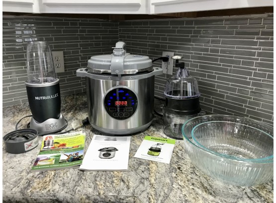 TODD ENGLISH Touch Screen Pressure Cooker And More Great Kitchen Items
