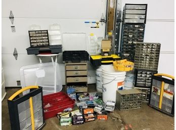 Fasteners, Nuts, Bolts, Screws, Bins And More!!