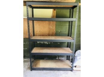 Large Metal Storage Rack (1 Of 2 Listed Separately In This Auction)