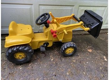 Childs Rolly Toys Ride On Pedal Bulldozer