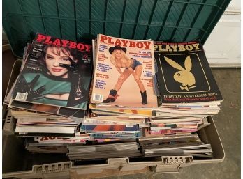 Collection Of Over 200 PLAYBOY Magazines 1970's-2000's