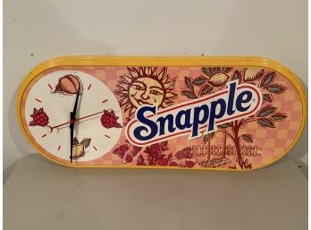 Snapple Wall Clock