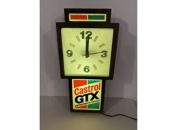 Castrol GTX Wall Clock