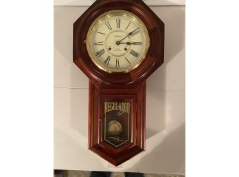 Vintage Waltham 31 Day Chime Wall Clock