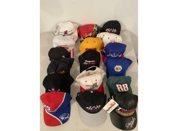 Collection Of Hats - NASCAR, Hockey & More  #B