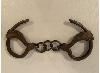 Pair Of Antique Handcuffs NO Key
