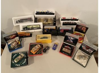 Assortment Of Matchbox Cars, Transporters And More