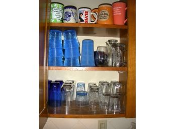 Glasses, Cups, Mugs - Some Glass, Some Plastic