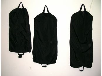 Three Wally Bag Hanging Dress And Suit Garment Bags