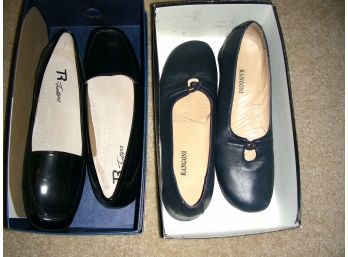 Two Pairs Of Shoes In Boxes: Rangoni, Size 8 And R By Trotters, Size 8.5N