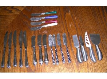 Butter And Cheese Spreaders, 20 Pieces