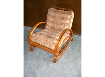 Vintage Rattan Armchair (1 Of 2)