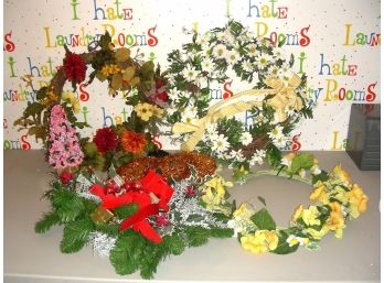 Wreaths And Holiday Decorations