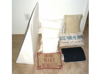 Wedge And Other Pillows