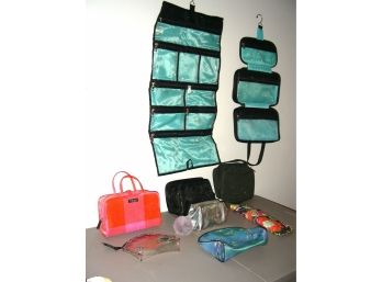 Lot Of 9 Organizers And Travel Bags, Including Kate Spade