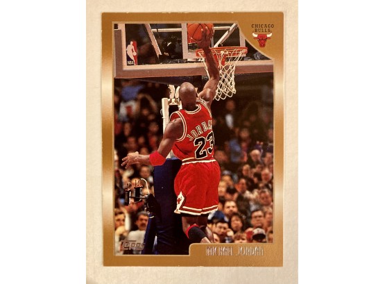 Michael Jordan '98 Topps Basketball Card