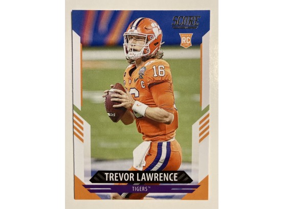 Trevor Lawrence RC - '21 Score Rookie Card