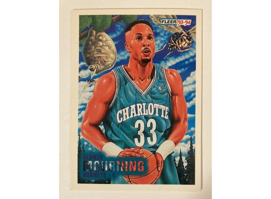 Alonzo Mourning RC - '93-94 Fleer 'Next In Line'
