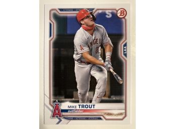 Mike Trout '21 Topps Bowman