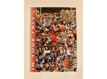 Michael Jordan '92-93 Upper Deck 'In Your Face'