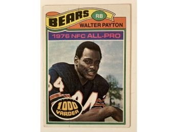 Walter Payton '77 Topps All-Pro