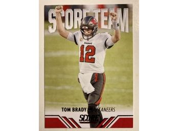 Tom Brady '21 Score 'Score Team' Card