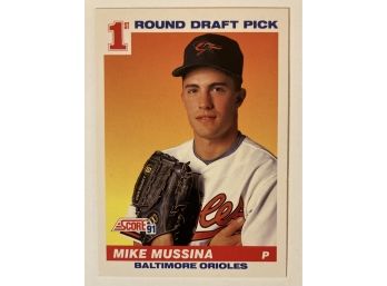 Mike Mussina RC - '91 Score '1st Round Pick'