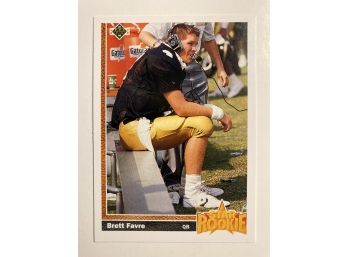 HOF Brett Favre RC - '91 Upper Deck 'Star Rookie'