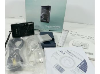 Canon PowerShot SD780 IS - Digital Elph Camera With 2 Batteries, Charger And Box!  LIKE NEW!!!
