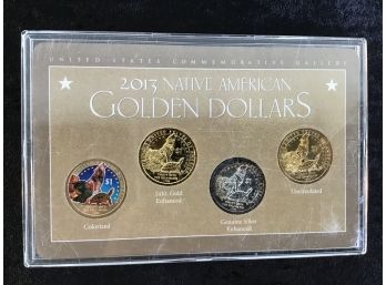 2013 Native American Golden Dollars Set #1