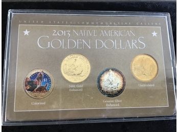 2013 Native American Golden Dollars Set #2