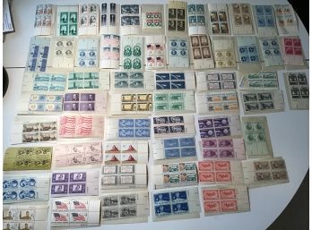 Lot Of 4 Cent Stamps Not Used