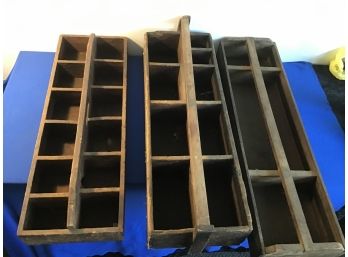 Tool Box Caddy's Lot Of 3