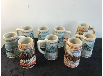 Mixed Beer Stein Lot