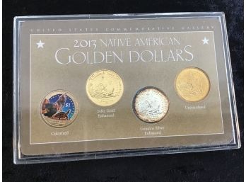 2013 Native American Golden Dollars Set #3