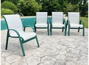 A Set Of 4 Vintage Patio Chairs By Tropitone