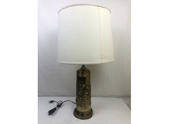 Vintage Brass Base Lamp