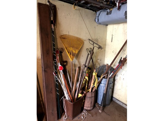 Assorted Wood, Tools And More